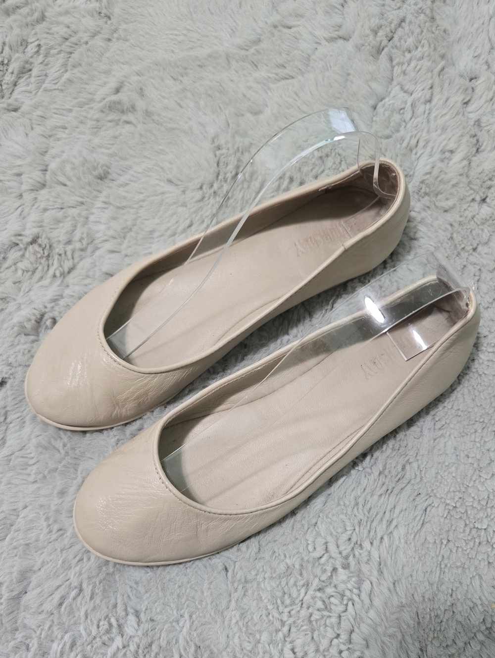 Thursday Boot Co. Feliz ballet flats genuine leather in cloud color size 7